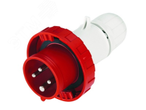 Вилка кабельная IP67 32A 3P+E 400В, 3ч. DIS21832364 DKC