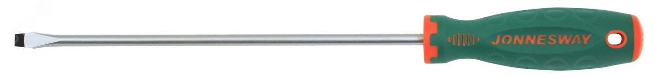 Отвертка стержневая шлицевая ANTI-SLIP GRIP, SL8.0х250 мм 046136 Jonnesway