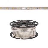 Лента уличная LED герметичная в силиконовой оболочке 220В 10х7мм IP65 SMd3528 60 диодов/метр теплый белый (бухта 100м) 142-606 Neon-Night
