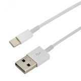 Кабель USB-Lightning для iPhone original copy 1:1, PVC, white, 1m, 18-0001, 18-0001 REXANT