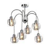 Люстра Montaro 4078-306 6 х E14 40 Вт дизайн Rivoli (Б0047340) Б0047340 Rivoli
