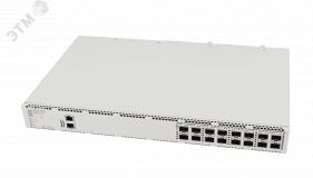 Коммутатор агрегации управляемый L3 16 портов SFP+, SFP 10/1000 Мб/с, USB без БП 1000674907 ELTEX