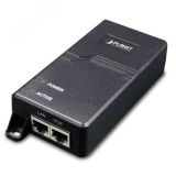 Инжектор PoE 1хRJ45, 1 Гб/с, 802.3bt 60 Вт, 100-240В AC, 50/60 Гц 1000467405 PLANET