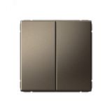 ARTGALLERY 2-клавишный переключатель, сх.6/2, 10АХ, механизм, мокко GAL000665 Systeme Electric