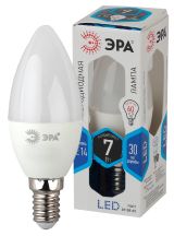 Лампа светодиодная LED B35-7W-840-E14 (диод, свеча, 7Вт, нейтр, E14) Б0020539 ЭРА