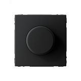 ARTGALLERY светорегулятор (диммер) повор-нажим, LED, RC, 400Вт, механизм, карбон GAL001023 Systeme Electric