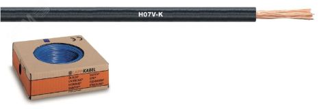 Провод монтажный H07V-K 1X240 BK 312000090D LAPP