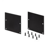 Заглушка SL-LINE-5050-LW BLACK глухая (металл) 038714 Arlight