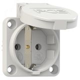 Розетка встраиваемая с/з 16A/250V/1P+N+E/IP54 00-00002582 PCE