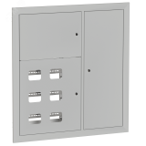 Щит этажный 6 кв. RAL9003 (1000х950х160) Basic mb28-v-6-r9003 EKF