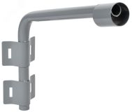 LIGHTING Кронштейн КР-2 D=60мм L=500мм под монтажную ленту 2 хомута серый IEK LT-DKU0D-CR-60-50-22-K03 IEK