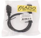 Кабель HDMI - HDMI 2.0, длина 0.5 м, чёрный WH-111(0,5m) 00010847 SC&T