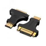 Адаптер переходник DVI 24 5F на HDMI 19M, двунаправленный, контакты позолоченные 1000615077 Vention