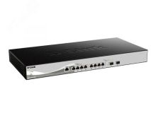 Коммутатор настраиваемый L2 10 портов, 8хRJ45 10 Гб/с, 2хSFP+ 110808 D-Link