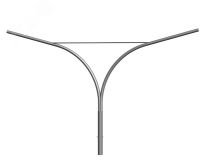 Кронштейн (1.К2-1,5-2,0-/180-Ф3-ц) OE-00099 OPORA ENGINEERING