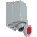 Розетка настенная 125А/400V/3P+E/IP67 00-00002341 PCE