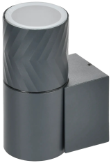 LIGHTING Светильник уличный 5107 настенный под лампу GU10 IP65 серый IEK LT-UBU0-5107-GU10-1-K03 IEK