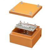 Коробка стальная FS с гладкими стенками и клеммниками  IP66 150х150х80мм 4р  450V 6A  4мм.кв. FSB30404 DKC