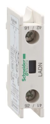 Контакты дополнительные к LC1-D фронтальные 1НЗ LADN01 Schneider Electric