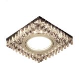 Светильник встраиваемый ДВО под лампу 2700К IP20 d95х35 мм монт d65 мм Backlight BL031 GAUSS