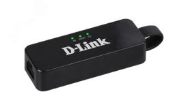 Адаптер сетевой 1 порт RJ-45 10/100/1000 Мб/с, разъем USB Type-C 139886 D-Link