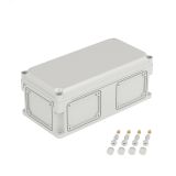 Корпус IP66/IP67, 400х200х160 мм, без МП, с фланцами, непрозрачная крышка H= 35 мм 542310 DKC