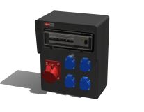 Устройство распределительное настенное твердая резина IP44 63A корпус 298х370х203 00-00002085 AlpenBox