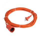 Удлинитель 'Зевс 2.0' 10м без заземления ПВС 2x0.75 10А/2.3кВт PROxima USB02-10-275-1-10 EKF
