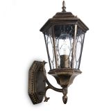 Светильник НБУ-60w вверх Е27 IP44 черное золото 11319 FERON