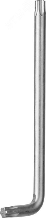 Ключ ''ЭКСПЕРТ'' имбусовый длинный, Cr-Mo, сатинированное покрытие, TORX 30 27452-30 ЗУБР