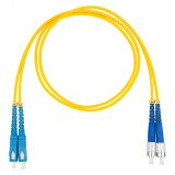 Шнур оптический коммутационный (патч-корд), SC-FC, дуплекс (duplex) OS2, нг(А)-HF, желтый, 20 м DR-221249 Datarex