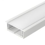 Профиль с экраном SL-LINIA88-F-2500 WHITE+OPAL (ARL, Алюминий) 021373 Arlight