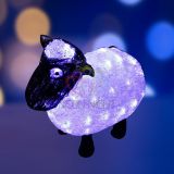 Фигура акриловая светодиодная Овца 30 см, 56 светодиодов, IP65, 24В 513-401 Neon-Night