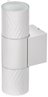 LIGHTING Светильник уличный 5108 настенный под лампу 2хGU10 IP65 белый IEK LT-UBU0-5108-GU10-2-K01 IEK
