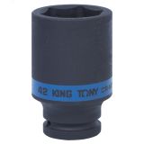 Головка торцевая ударная глубокая шестигранная 3/4', 42 мм 643542M King Tony