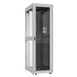Шкаф серверный 52U 800х1000 передняя дверь: стекло IP41. задняя дверь: двустворчатая глухой металл IP51. боковые панели: без. цвет: серый RAL7035  EX 8052.7150 SYSMATRIX