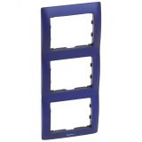 Galea Life Рамка 3 поста вертикальная Magic Blue 771917 Legrand