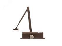 Доводчик дверной нагрузка до 85 кг, коричневый В0000018687 Optimus CCTV