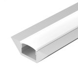 Профиль с экраном ALU-CORNER-2000 ANOD+FROST (ARL, Алюминий) 014900 Arlight