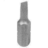 Вставка (бита) торцевая 1/4', Slotted, 3х0,5 мм, L = 25 мм 102503S1 King Tony