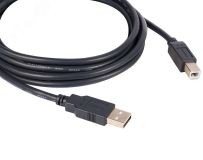 Кабель USB-A 2.0 М на USB-B М, 1.8 м., черный 1000721346 Kramer
