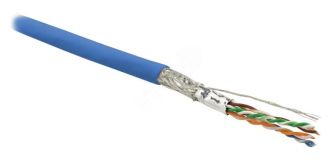 Кабель SFUTP4-C6-P26-IN-LSZH-BL-500 (500м)витая пара экраниров SF/UTPкат.6 445048 Hyperline