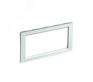 Рамка 4 поста универсальная серый металлик IN-Liner Front F00013G DKC