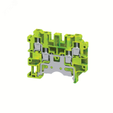Клемма заземляющая 4 конт. 4 кв.мм винт OptiClip CMCG-4-QUATTRO-PE-I-(0,2-4)-PEN 331801 КЭАЗ