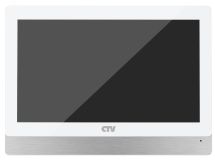 Монитор домофона цветной с 9'' сенсорным дисплеем Touch Screen CTV-M4902 W (белый) CTV