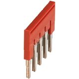 Перемычка для клеммников 4мм.кв 5 полюсов NSYTRAL45 Schneider Electric