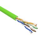 Кабель витая пара U/UTP CAT 5e нг(А)-LSLTx 4PR 24AWG INDOOR SOLID зеленый 305м, REXANT 01-0061 REXANT