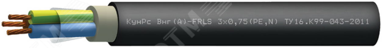 Кабель КунРс Внг(А)-FRLS 4х2.5 (N) 17230 Спецкабель