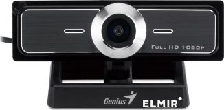 Веб-камера WideCam F100, 1920x1080, микрофон, 2Мп, USB 2.0 32200004400 Genius