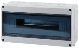 Щит ЩРН-П 18 модулей навесной КМПн-18 IP65 серый  SIMPLE Б0046408 ЭРА